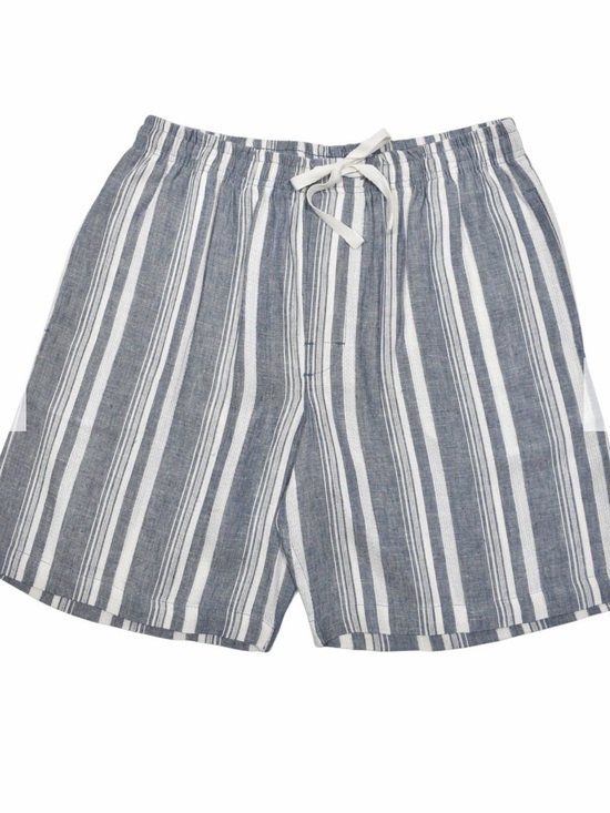Sonoma Goods For Life Pants - Men's Blue and White Striped Swim Trunks with Drawstring